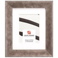 thumbnail image 1 of Craig Frames Patina 175, 12x36 inch Silver and Black Picture Frame Matted for a 8x32 Photo, 1 of 5