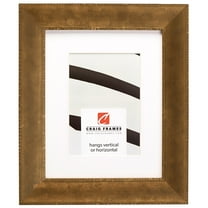 Craig Frames Patina 175, 20x30 inch Copper and Black Picture Frame Matted for a 16x24 Photo