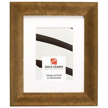 Craig Frames Patina 175, 24x24 inch Copper and Black Picture Frame Matted for a 20x20 Photo