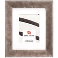 thumbnail image 1 of Craig Frames Patina 175, 5x7 inch Silver and Black Picture Frame Matted for a 4x6 Photo, 1 of 5