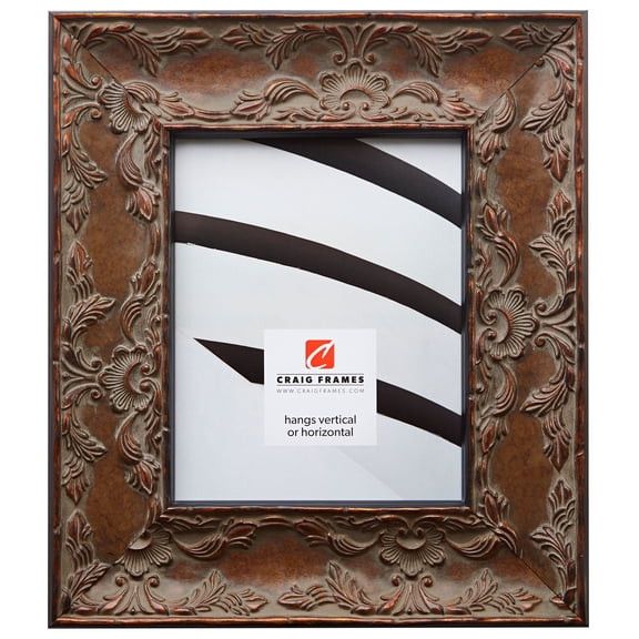 Craig Frames Renaissance, 10x13 inch Picture Frame, Ornate Antique Gold