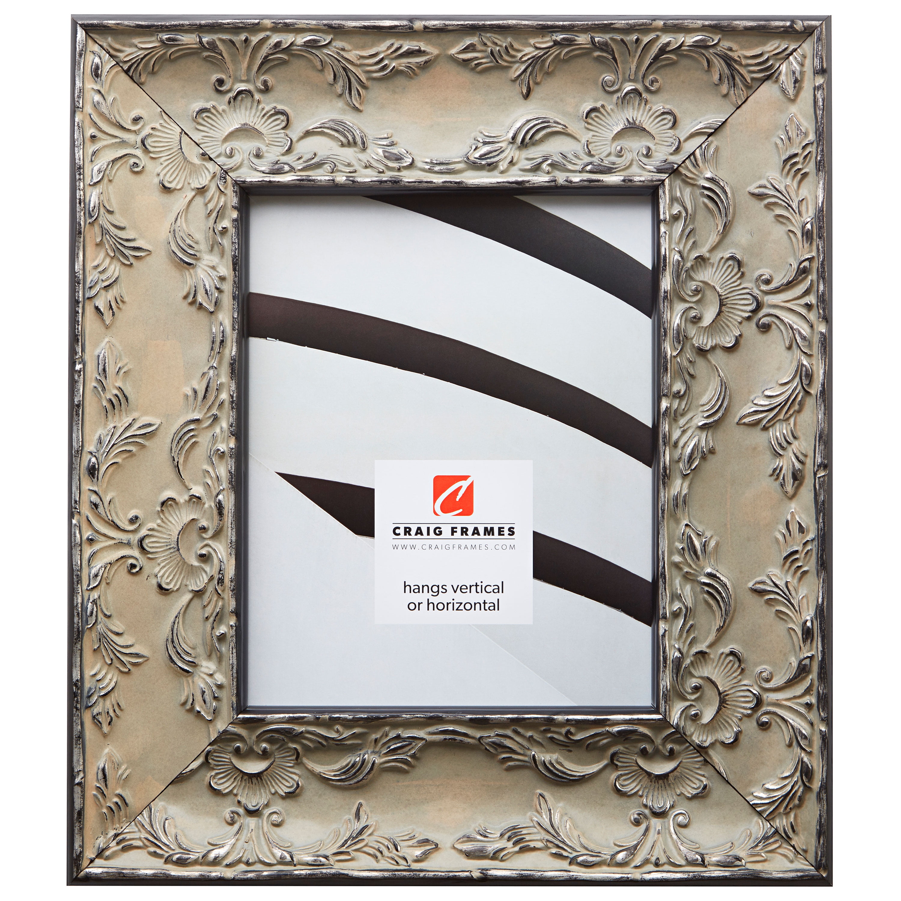 Craig Frames Victoria Ornate Silver Picture Frame - View #11