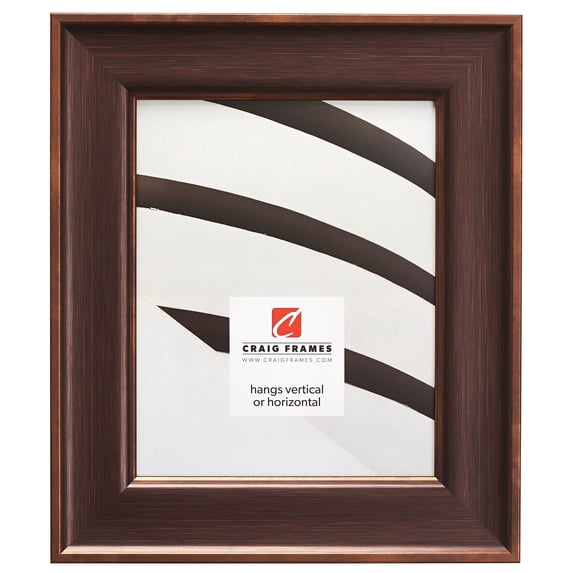 Craig Frames Resilience, 13x19 inch Picture Frame, Distressed Bronze