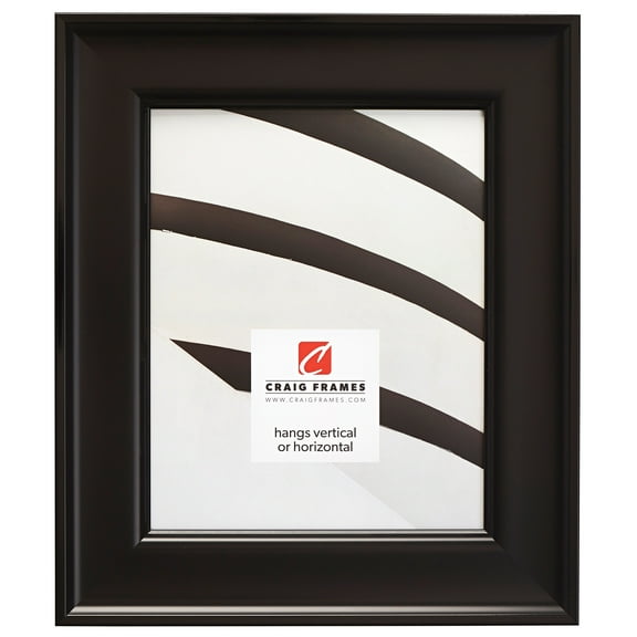 Craig Frames Resilience, 14x22 inch Picture Frame, Black