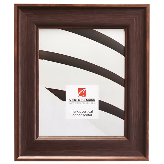 Craig Frames Resilience, 16x20 inch Picture Frame, Distressed Bronze