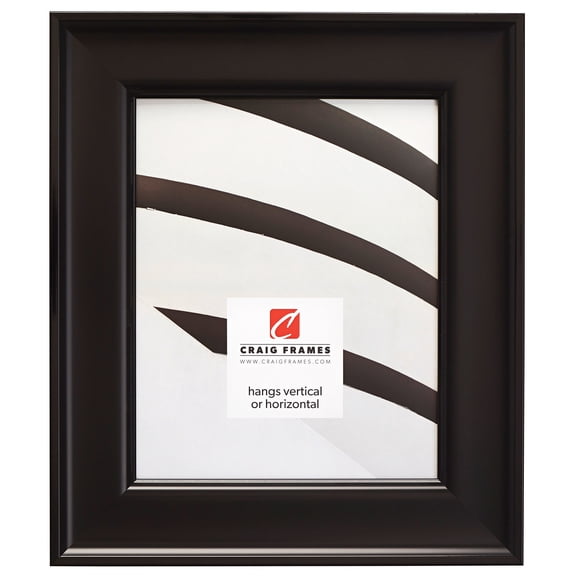 Craig Frames Resilience, 17x22 inch Picture Frame, Black