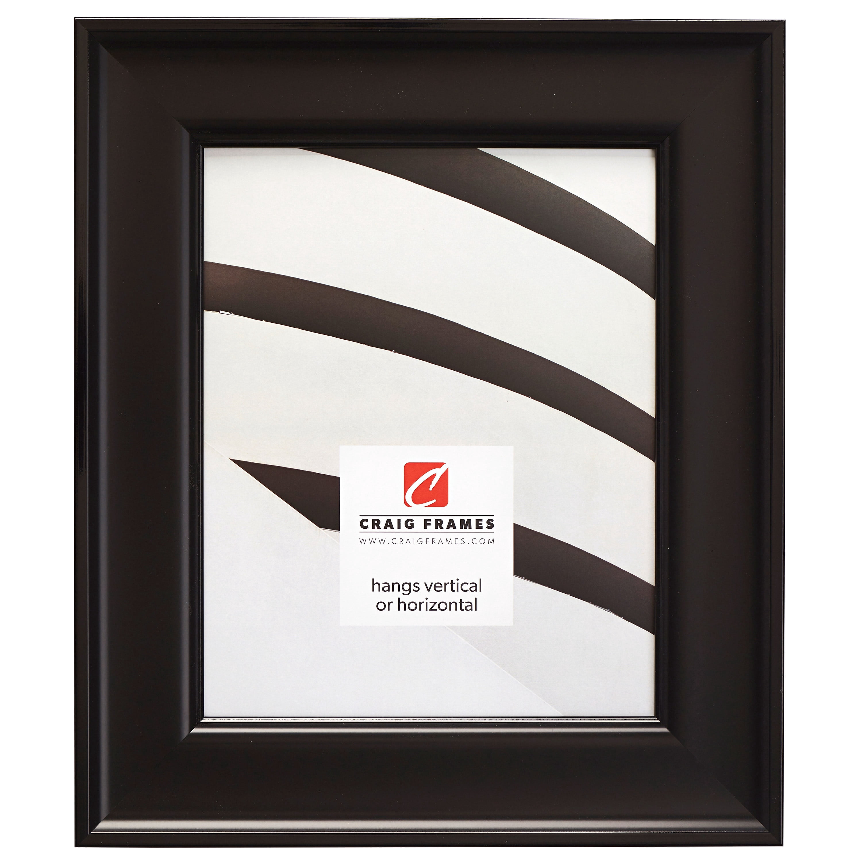 Craig Frames Resilience, 18x24 inch Picture Frame, Black