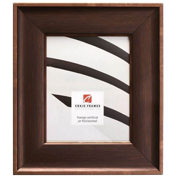 Craig Frames Resilience Wide, 24x36 inch Picture Frame, Distressed Bronze