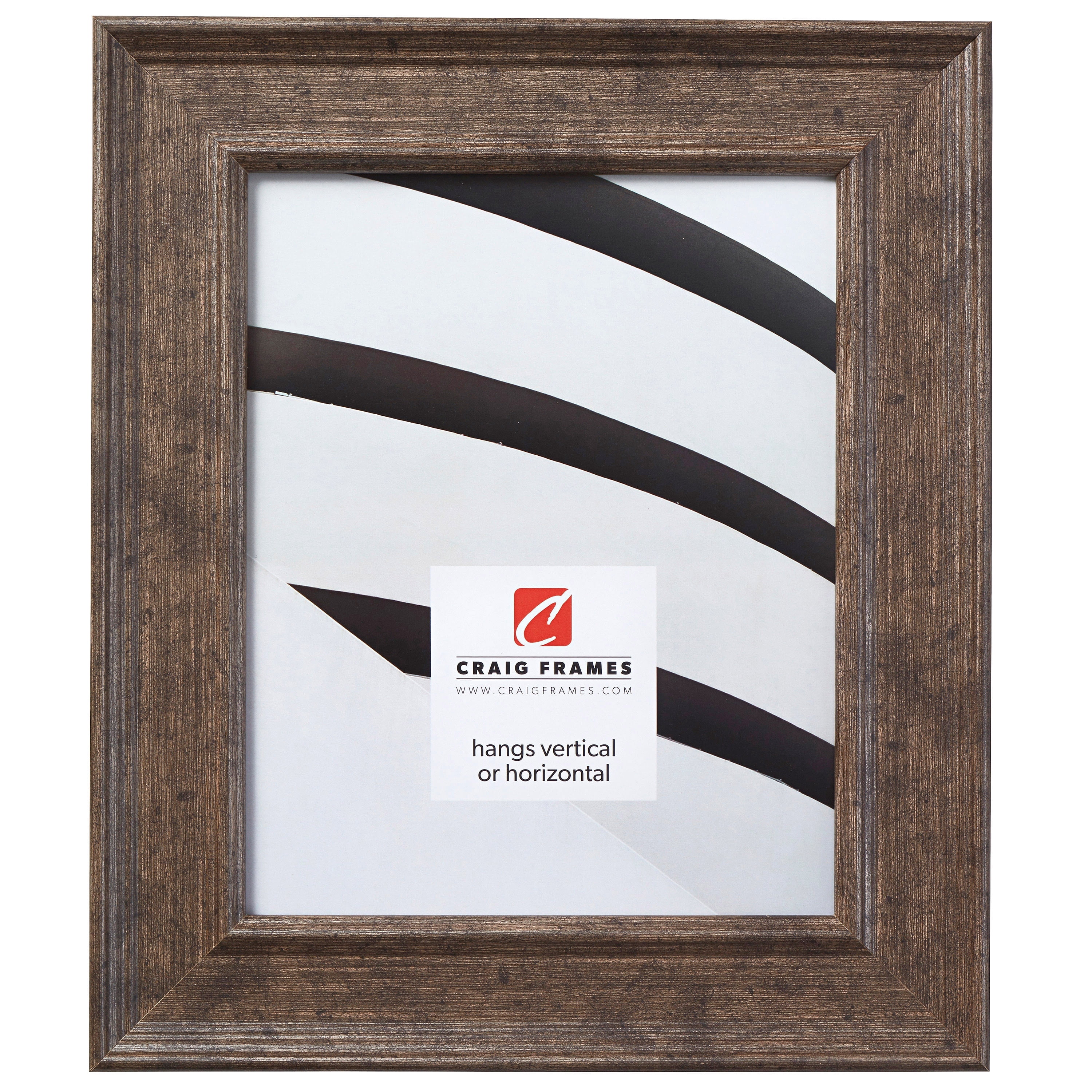 Craig Frames Revival, 18 x 24 Inch Picture Frame, Traditional Tarnished Silver