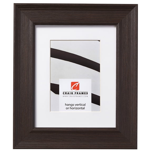 Craig Frames Revival, 24x32 inch Brown Picture Frame Matted for a 20x28 Photo