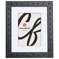 thumbnail image 1 of Craig Frames Rivet, 22x28 Picture Frame Matted for an 18x24 Photo, Asphalt Black, 1 of 5