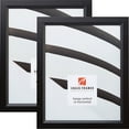 thumbnail image 1 of Craig Frames Simple Black Hardwood Picture Frame, Set of 2, 1 of 3