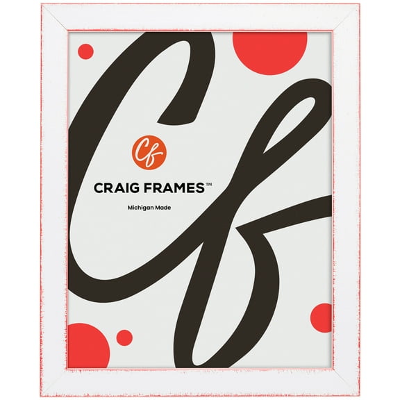 Craig Frames Slushie, 13x17 Picture Frame, Strawberry Red