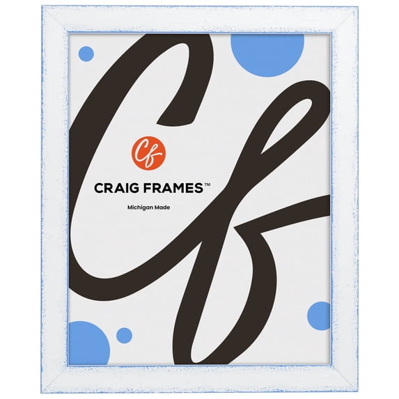 Craig Frames Slushie, 16x18 Picture Frame, Blue Raspberry