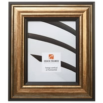 Craig Frames Sonora, 20 by 30-inch Picture Frame, Aged Gold and Black