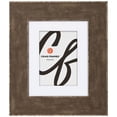 thumbnail image 1 of Craig Frames Starlight, 14x22 Picture Frame Matted for an 11x17 Photo, Pewter Gray, 1 of 5