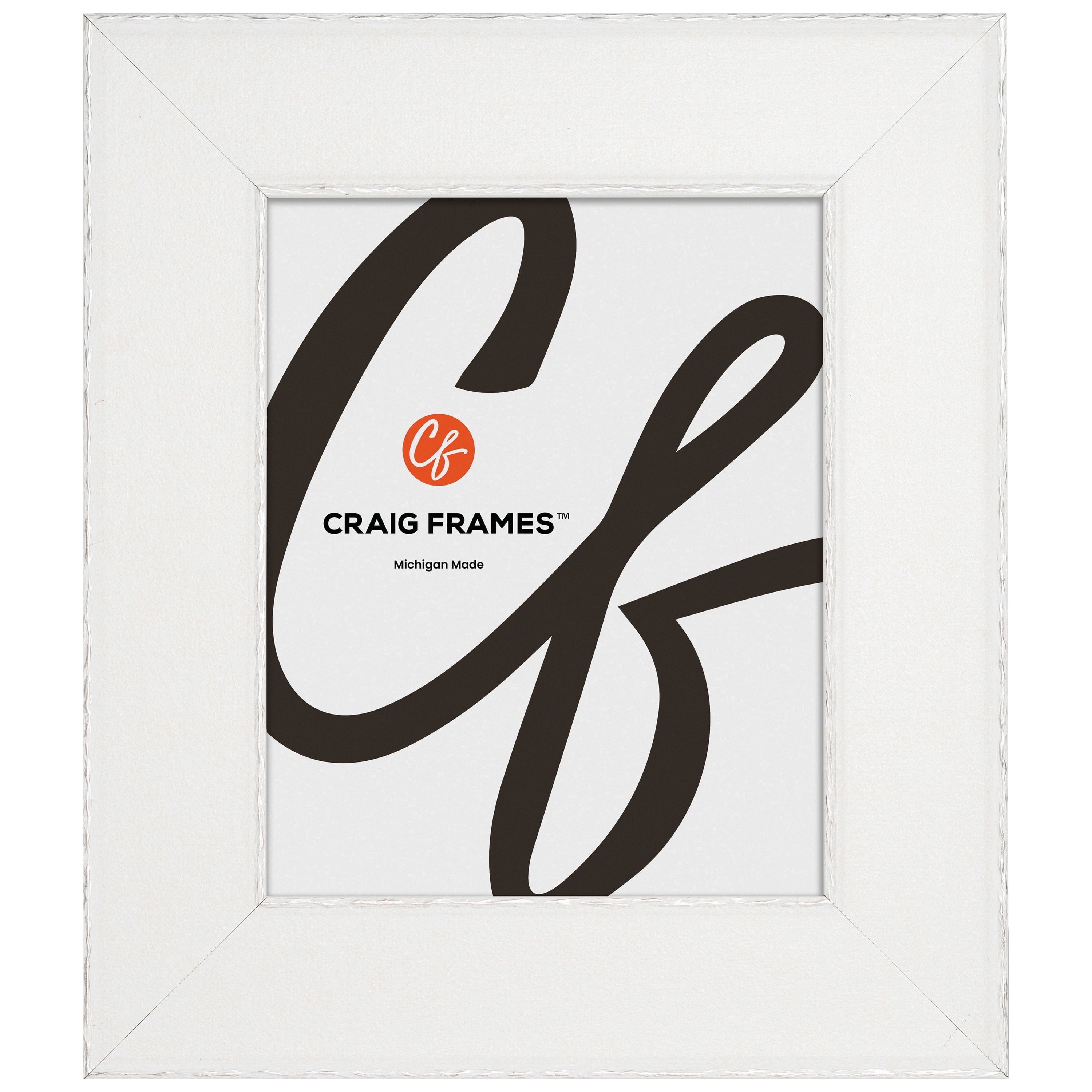 Craig Frames Starlight, 18x24 Picture Frame, Pearl White