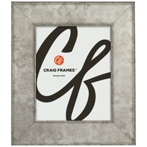 Craig Frames Starlight, 5x7 Picture Frame, Silver