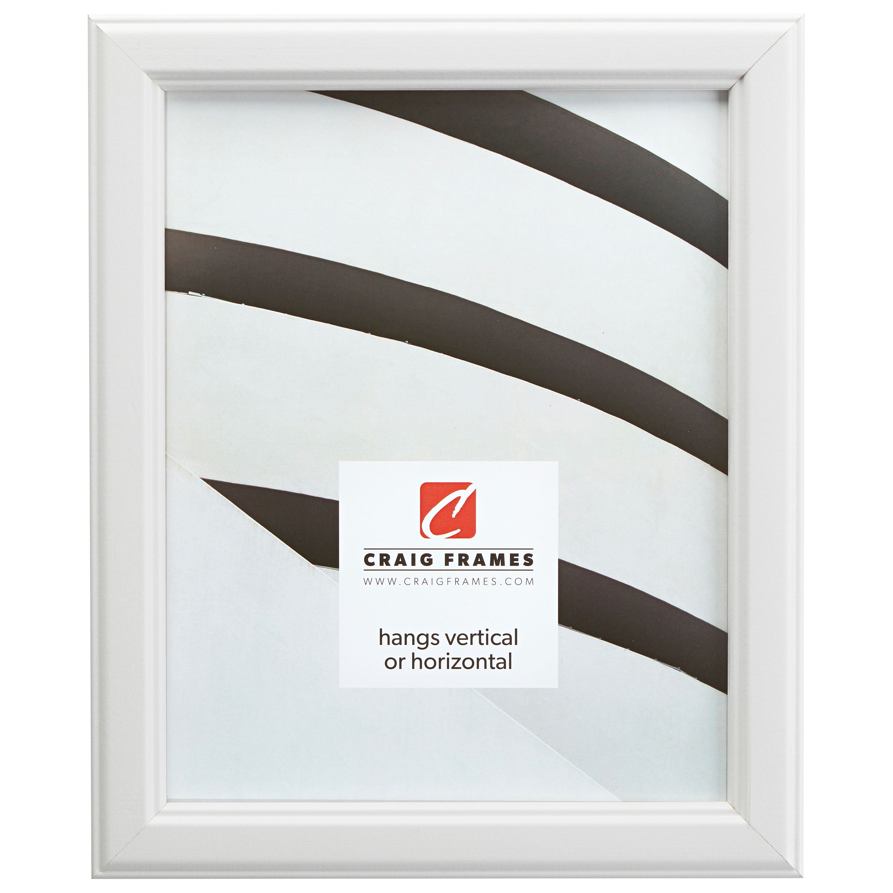 Tulip Poplar White Wood 16x22 Inch Picture Frame
