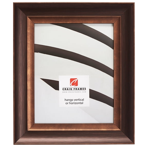 Craig Frames Ventura, 11x14 inch Picture Frame, Bronze