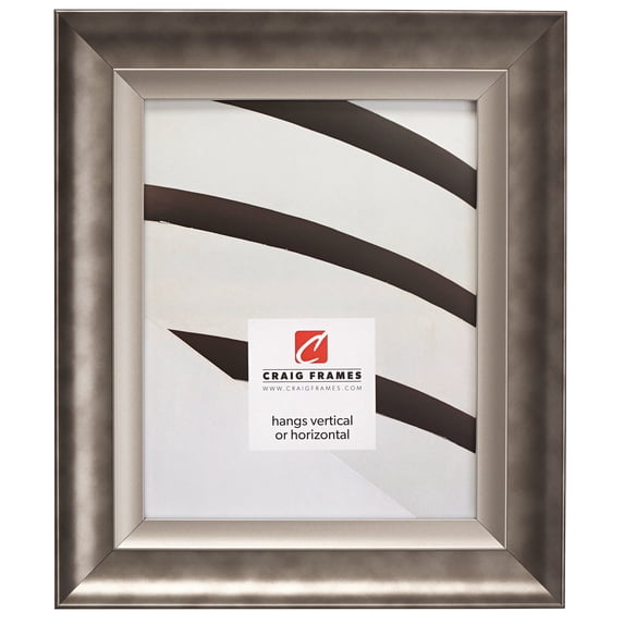 Craig Frames Ventura, 24x30 inch Picture Frame, Pewter