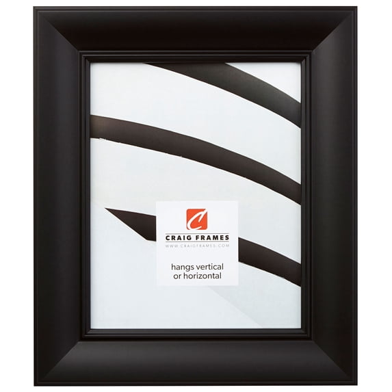 Craig Frames Verandah 212, 18x36 inch Picture Frame, Vintage Gallery Black