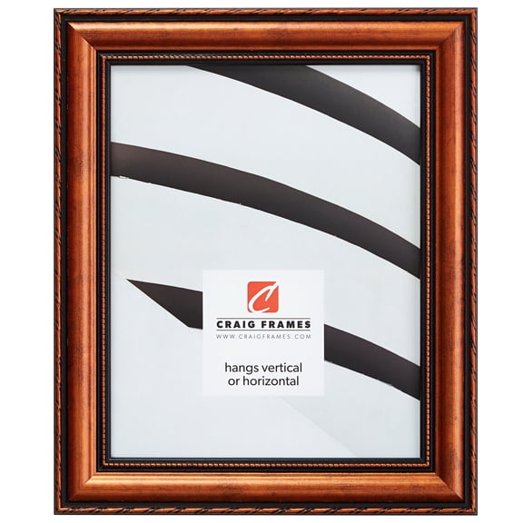 Craig Frames Victoria, 11x11 inch Picture Frame, Copper