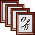 thumbnail image 1 of Craig Frames Victoria, 13x19 inch Copper Picture Frame Matted for a 9x13 Photo, Set of 4, 1 of 5