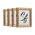 thumbnail image 1 of Craig Frames Victoria, 14x18 inch Ornate Gold Picture Frame Matted for a 12x16 Photo, Set of 4, 1 of 5
