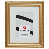 Craig Frames Victoria, 20x24 inch Ornate Gold Picture Frame Matted for a 16x20 Photo
