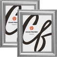thumbnail image 1 of Craig Frames Victoria, 21x33 inch Picture Frame, Ornate Silver, Set of 2, 1 of 5