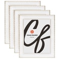 thumbnail image 1 of Craig Frames Victoria, 7x9 inch Picture Frame, Ornate White and Gold, Set of 4, 1 of 5