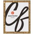 thumbnail image 1 of Craig Frames Vintage Champagne Gold Bamboo Composite Picture Frame, 15 x 21 Inch, 1 of 6