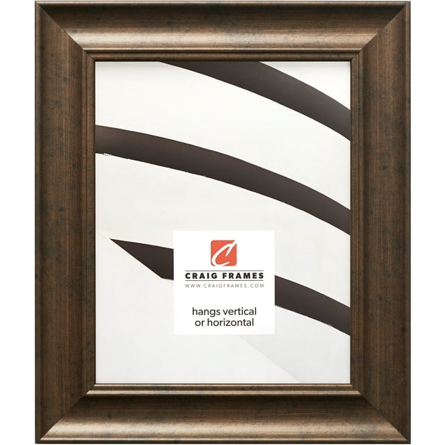 Craig Frames Vintage Revival, 10x13 inch Picture Frame, Rustic Copper