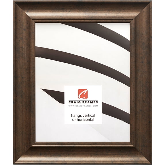 Craig Frames Vintage Revival, 14x22 inch Picture Frame, Rustic Copper