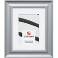 thumbnail image 1 of Craig Frames Vintage Revival, 24x36 inch Picture Frame Matted for a 20x30 Photo, Brushed Silver, 1 of 5
