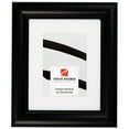 thumbnail image 1 of Craig Frames Vintage Revival, 8.5x11 inch Satin Black Picture Frame Matted for a 6x9 Photo, 1 of 5