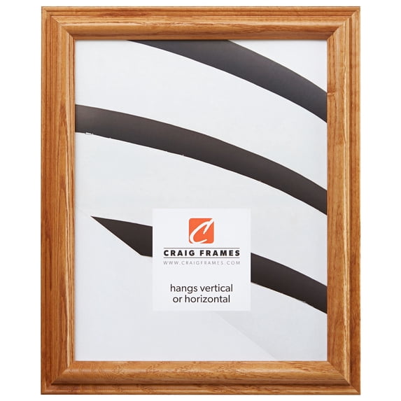 Craig Frames Wiltshire 130, 20x27 inch Picture Frame, Traditional Light Brown Hardwood