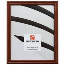 Craig Frames Wiltshire 200, 10x28 inch Traditional Walnut Brown Hardwood Picture Frame