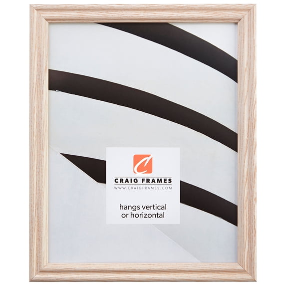 Craig Frames Wiltshire 200, 14x18 inch Picture Frame, Traditional Whitewash Hardwood