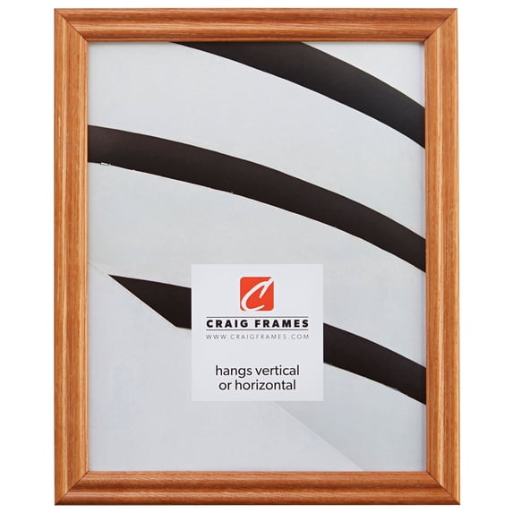 Craig Frames Wiltshire 200, 18x35 inch Traditional Light Brown Hardwood Picture Frame