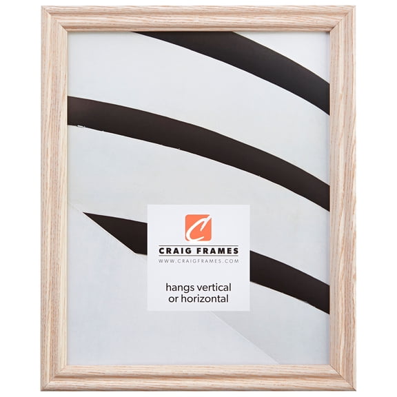 Craig Frames Wiltshire 200, 6x36 inch Traditional Whitewash Hardwood Picture Frame