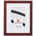thumbnail image 1 of Craig Frames Wiltshire 236, Simple Red Hardwood Picture Frame with Single White Mat - Displays a 5 x 7 Inch Print with the Mat or 8 x 10 Inch without the Mat, 1 of 3