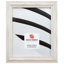 Craig Frames Wiltshire 440, 16x24 inch Picture Frame, Traditional Whitewash Hardwood