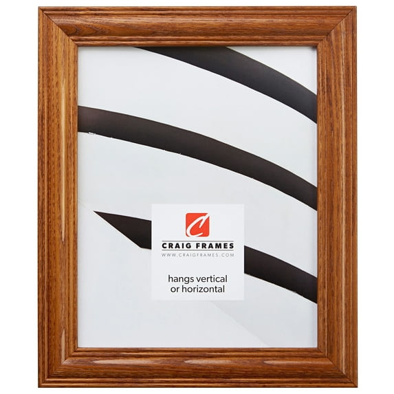 Craig Frames Wiltshire 440, 20x27 inch Picture Frame, Traditional Brown Hardwood