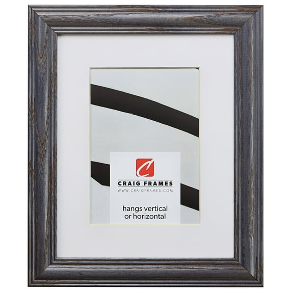 Craig Frames Wiltshire 440, 24x30 inch Blue Picture Frame Matted for a 20x26 Photo