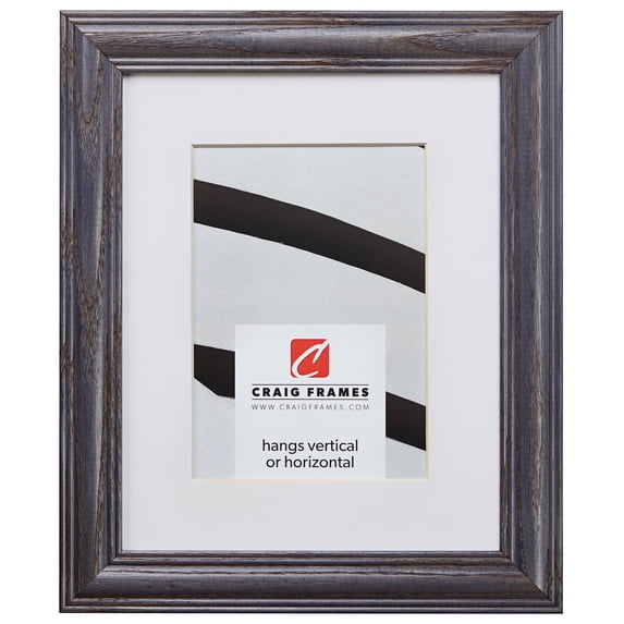 Craig Frames Wiltshire 440, 24x32 inch Blue Picture Frame Matted for a 20x28 Photo