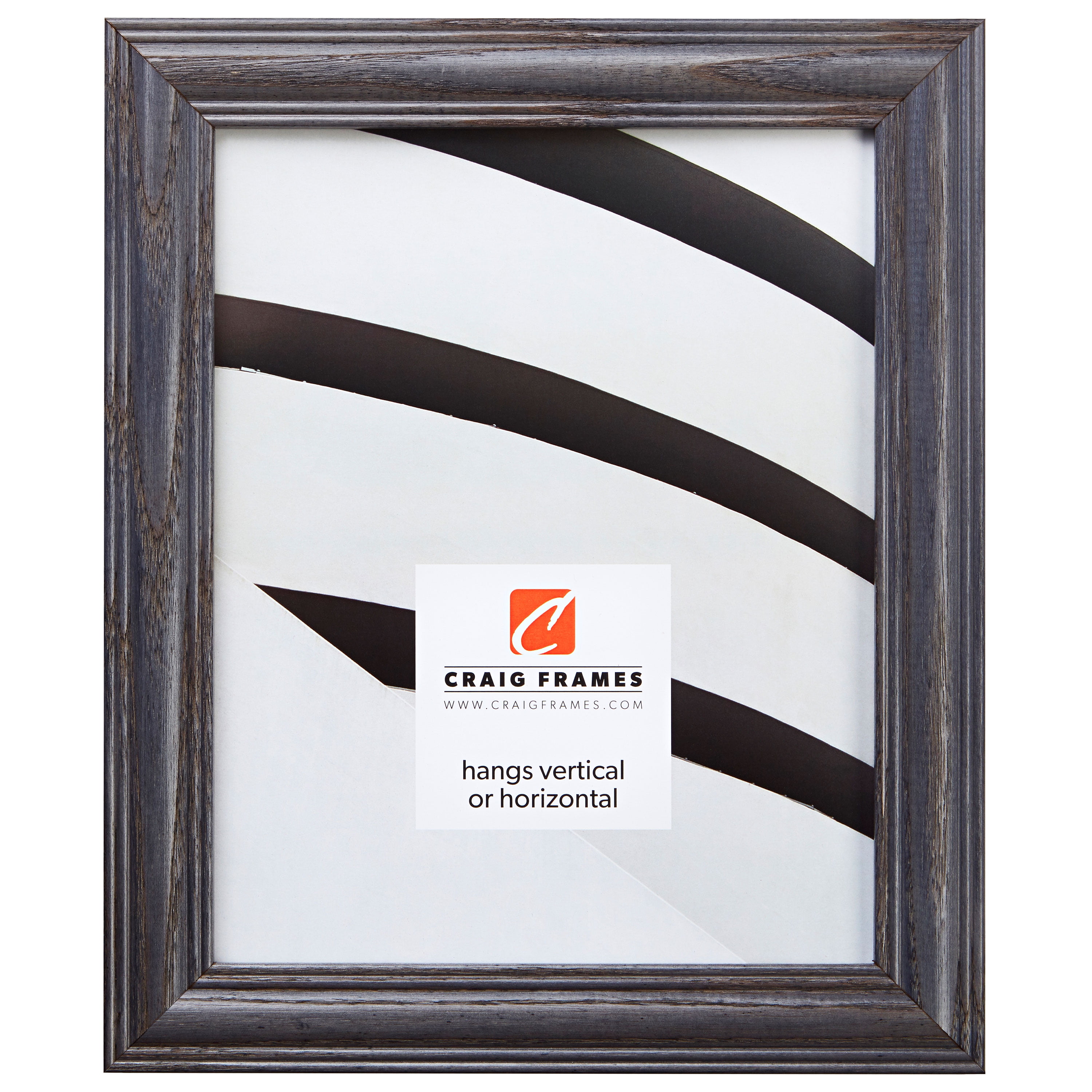Wiltshire 4x10 Black Ash Wood Picture Frame