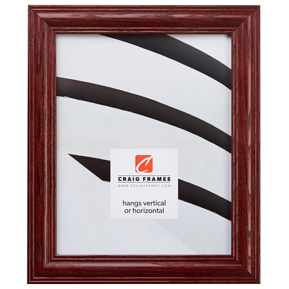 Craig Frames Wiltshire 440, 20x26 inch Picture Frame, Cherry Red Solid Wood