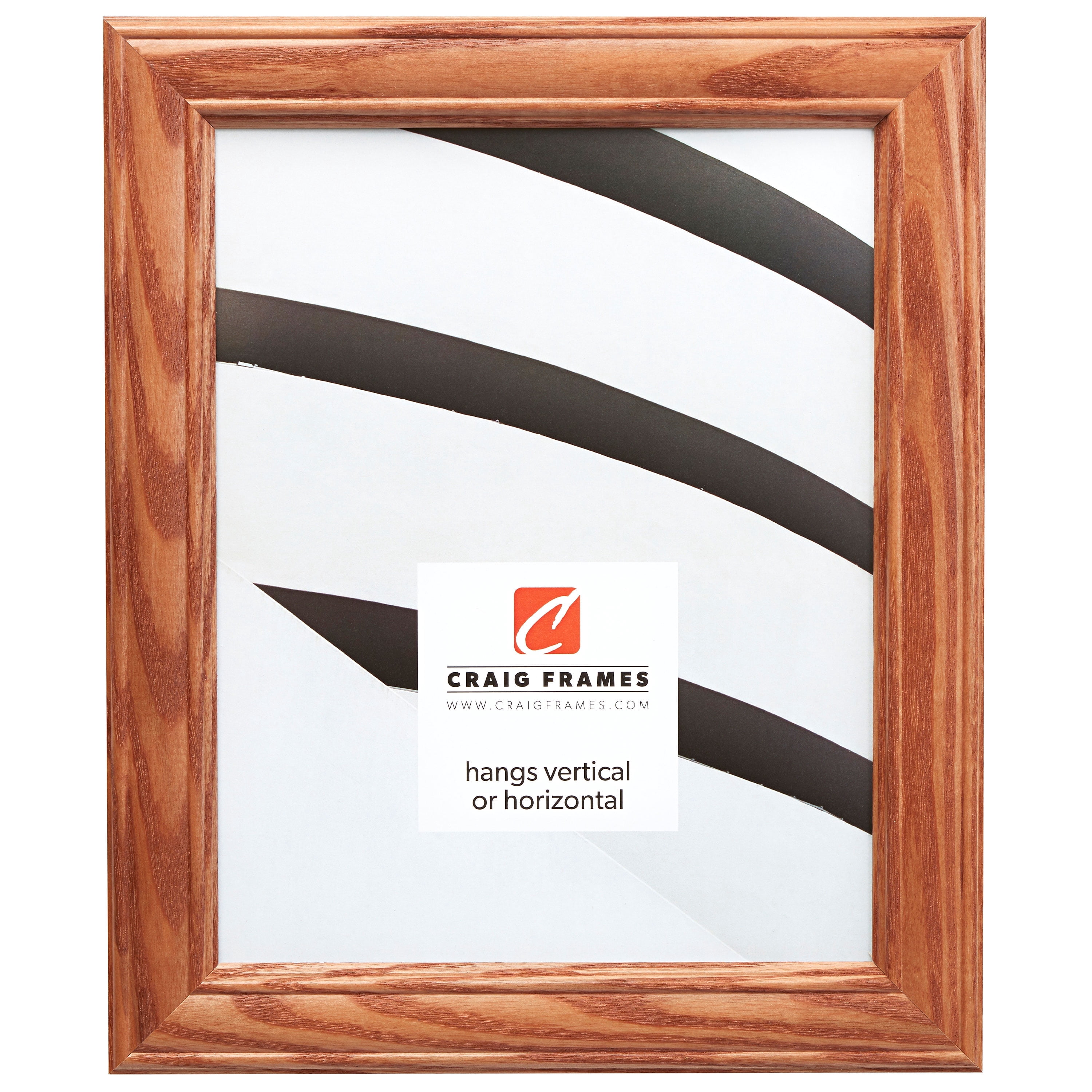 Craig Frames Wiltshire 595, 18x24 inch Picture Frame, Honey Brown